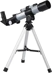 FONDOTIN Beginner Astronomy Telescope Portable Refractor with Magnification for Adults Present for Stargazing for Exploring Stars and Planets