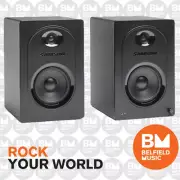 Samson MediaOne M50 Studio Monitors Powered Speakers 80w - Pair - M-50
