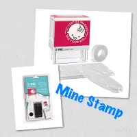 在飛比找蝦皮購物優惠-「奧地利」Mine Stamp 萬用姓名印章 補充墨水夾 2