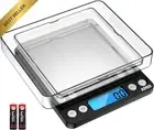Digital Kitchen Scale 3000G x 0.1G Mini Food Jewelry Scale LCD Tare PCS Stainles