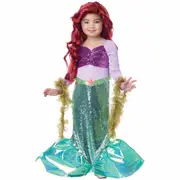 Marvelous Mermaid Princess Ariel Story Book Week Toddler Girl Costume