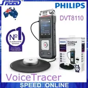 PHILIPS DVT8110 VoiceTracer Meeting Recorder with 360° Microphone