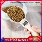 Electronic Measuring Spoon Cup Pet Food Water Scoop Kitchen Scale Spoon Led Disp