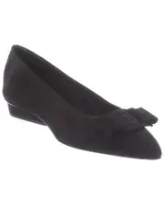 Ferragamo Viva Suede Flat