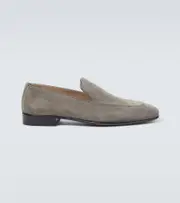 [Manolo Blahnik] Manolo Blahnik Truro suede loafers AU 9 grey