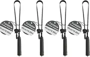 [BAOFENG] UV-5R Folding Tactical Antenna for GMRS Two Way Radio 48cm/18.8inch Dual Band VHF UHF SMA-Female Long Range Portable Compatible with BF-F8HP UV-82HP DM-1701(4packs)