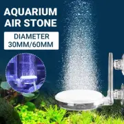 Quiet Bubble Stone Aerator Fish Tank Oxygen Pump Nano Air Disc Atomizer