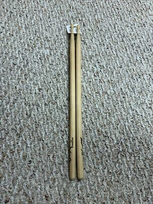 Zildjian one pair 5A DIP Select Hickory wood Nylon tip Purple Drumsticks NEW