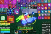 Blox Fruit ACC DRACO V4 FULL GEAR LV 2650 + CDK + SG + Kitsune Use