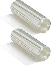 2 Pack Clear Cake Collar Rolls, Transparent Baking Mousse Surrounding Edge Packaging Wrapping Tape Acetate Rolls Sheets, Cake Strips Chocolate Mousse Collars, Decorating Acetate Rolls (15X1000CM)