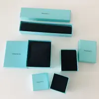 在飛比找蝦皮購物優惠-二手 TIFFANY & Co 蒂芙尼 麂皮絨布飾品盒 耳環