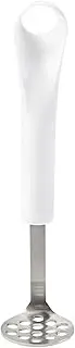 Toddler Food Grinder, Baby Masher Tool, Large Round Press Plate, Easy Grip Handle, No Bpa Acrylic Construction, Abs Stainless Steel Material, 1.77x8.07in
