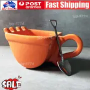 Coffee Mug, Funny Cup Excavator Bucket Cup With Shovel Spoon Creativity Tea Cup↯