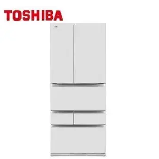 含基本安裝【TOSHIBA 東芝】GR-ZP510TFW(UW) 509公升六門變頻冰箱 (9.3折)