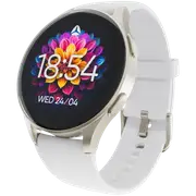 Ryze Gene Smart Watch (White with Mint Band)