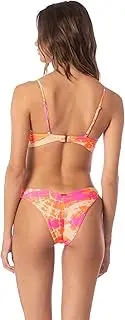 [Maaji] Women's Splendid Regular Rise Thin Side Cheeky Cut Bikini Bottom