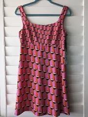 DVF for Target – Size 4 Women's 90's Shift Pink Geo Mini Dress