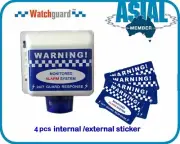 bosch dummy DIY Alarm Security Warning Stickers dummy SIREN STROBE Bell Box ness
