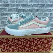Vans Old Skool Pro Washout Peach/Blue Skateboarding Shoes Mens Size 6.5 New