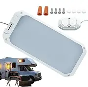 Interior RV Light, LED Interior Light for Caravan - Indoor Remote Control RV Ceiling Light,Camping Camping Tree Eye Wute Sight Protection Illumination Lamp for Camping, Truck