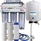 6 Stage Alkaline Reverse Osmosis 100 GPD Clear Polished Stainless Steel Faucet