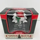 Coca-Cola 1998 Contour Bottle Collection Bottle With Santa Hat