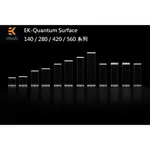 EK-QUANTUM SURFACE 140 280 420 560 水冷排 XFLOW 黑白 三種厚度