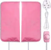 Electric Heated Mittens Gloves For Paraffin Hand Wax Treatment, Nail Art Manicure Warmer Mittens, Therapy Mitts For Women