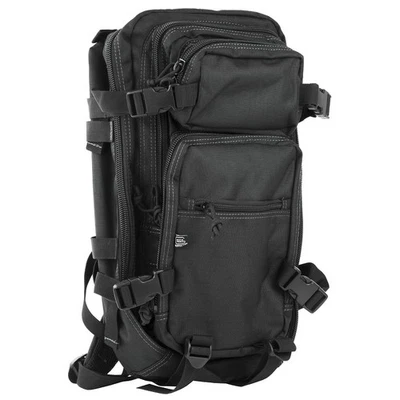 Glock AS02000 Heavy Duty Multi-Purpose 3-1 Backpack, Range Bag, Day Pack - Black