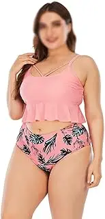 Women's Swimsuit Bikinis Swimwear Set Plus Size high Waist Large plussize Swimwear Beachwear