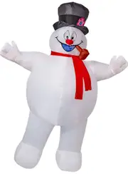 Frosty The Snowman Adults Inflatable Christmas Costume