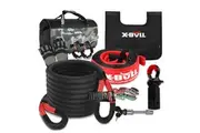 X-BULL Recovery Kit Kinetic Recovery Rope With Hitch Receiver 5T Recovery Receiver