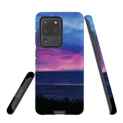 For Samsung Galaxy S20 Ultra Case Armour Cover, Sunset at the Beach