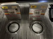 Camera Filters 6 X Cross 49m/m And Closeup # 3 49m/m Metal Ring New Never Used