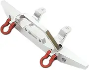 1/12 Aluminum Alloy Bumpers for RC Cars Compatible with MN Models, Silver