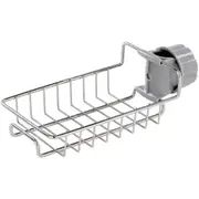 Silver Holder Racks Storage Organizer Kitchen Sink Faucet Shelf Sponge Dish Rack