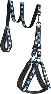 Dog Harness with Leash,Puppy Running Belt Reflective | Non-Slip Breathable Adjustable Harness Leash for Walking Training Medium Dogs Outdoor Activities Pet