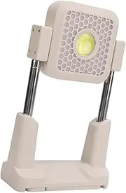 Rechargeable Work Light, Adjustable Height Rechargeable Solar Work Lights, 10000LM High Brightness Outdoor Camping for, Job Site Lighting