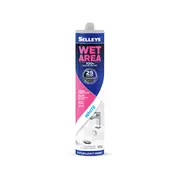 Selleys 300g White Wet Area Waterproof Silicone Sealant