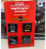 Universal Studios Hollywood Super Nintendo World Mario Kart Collector Pins NEW!
