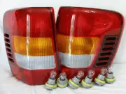 Rear Tail Light Lamps w/6 Bulb/Socket One Pair Fit 2002-2004 Grand Cherokee (for: Jeep)