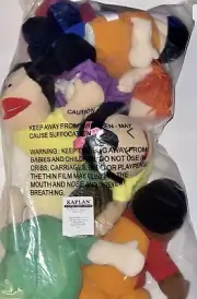 Set of 7 Kaplan Kids Full Body Puppets Early Learning Diversity Inclusion New