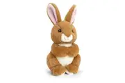 Keeleco 19cm Pets Rabbit Soft Animal Bunny Plush Toy Kids Children 3y+ Brown