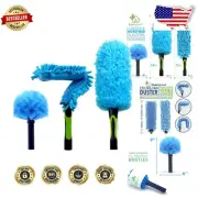 Versatile 3-Pack Microfiber Duster Set - Flexible & Washable for Evolving Needs