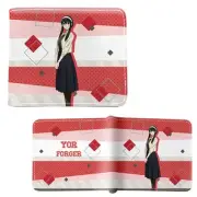 Spy x Family Bi-Fold Wallet - YOR FORGER STYLE B New (Yoru Foja Anime Billfold)
