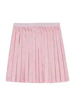 Versace Kids Printed Pleated Satin Skirt (8-14 Years) - Pink Light - 08YR (8 Years) 08YR (8 years)