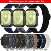 Elastic Loop Nylon Sport Band Strap for Huawei Watch Fit3 Smart Watch Band