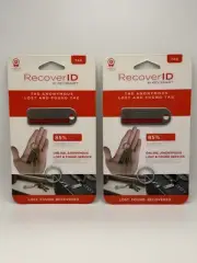 Keysmart Recover ID Mini Anonymous Lost & Found Tag - Stainless Steel RecoverID