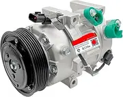 Ac Compressor ，Compatible For Hyundai， Sonata 2011 2012 2013 2014 Kia Optima 2010 2011 2012 97701-3R000 977013R000 F500EB9AA12 F500-EB9AA-13