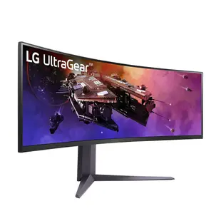 【LG 樂金】45GR75DC-B 45型 UltraGear Dual QHD (5140 X 1440) 32:9 曲面電競螢幕